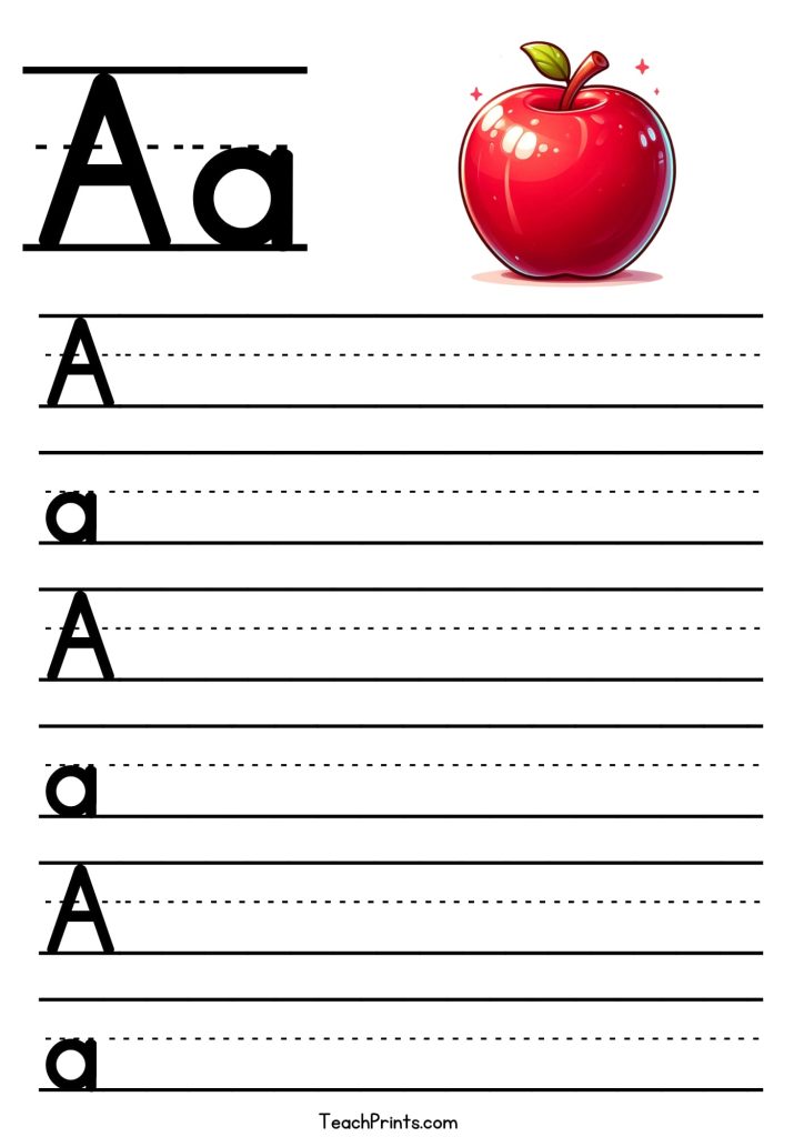 Tracing Letter A Printable