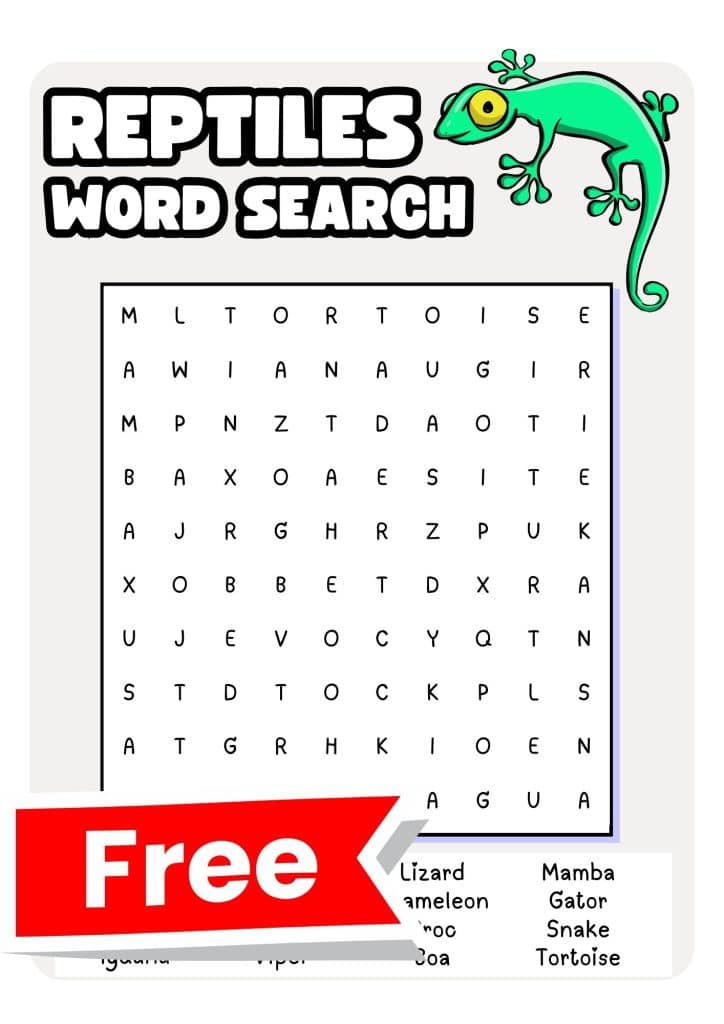animal word search preview