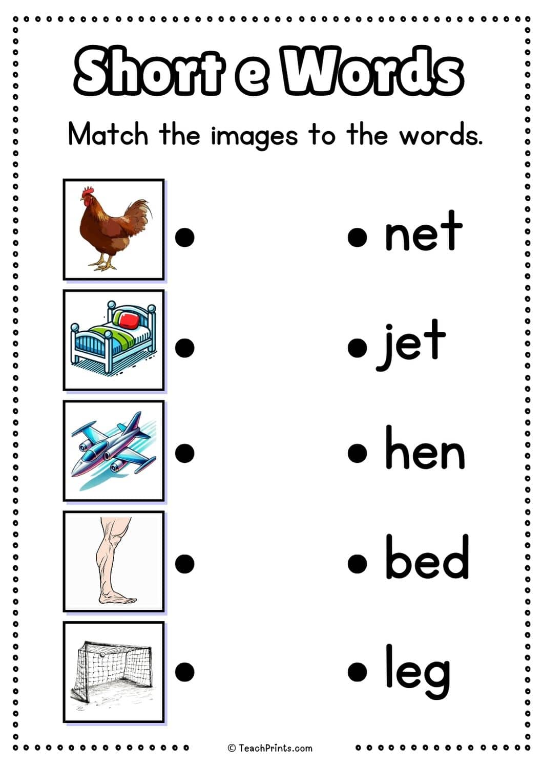 short e worksheet