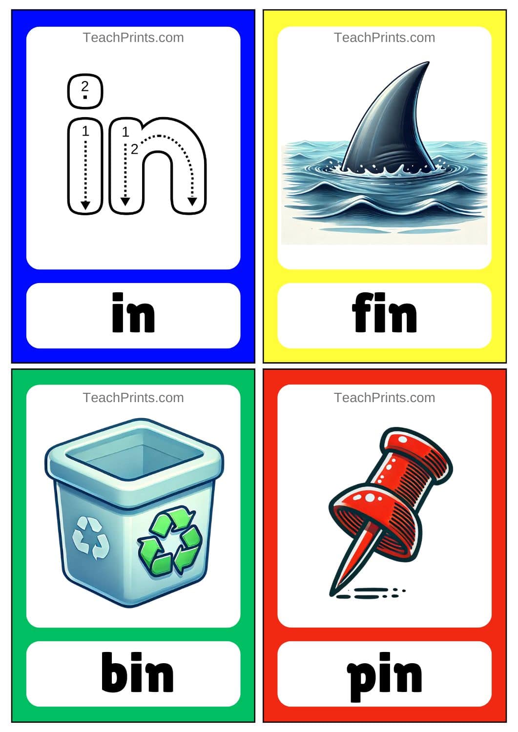 256 Free Word Family Flashcards 6 free in word family flashcards