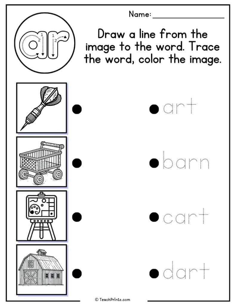 ar worksheet