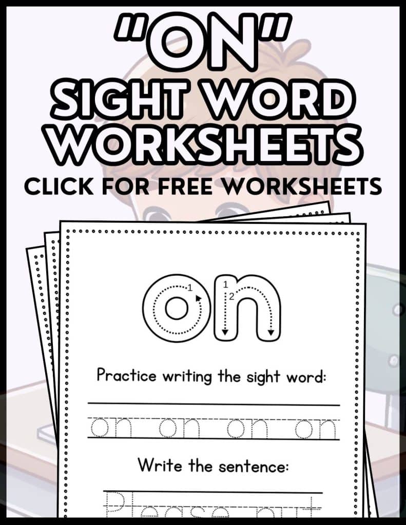 sight word worksheets